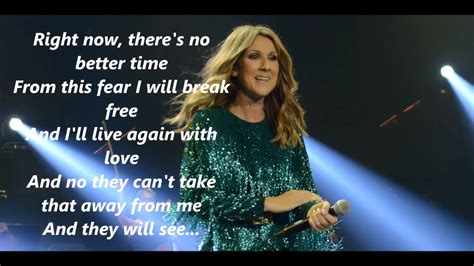 celine dion songs lyrics sundder.